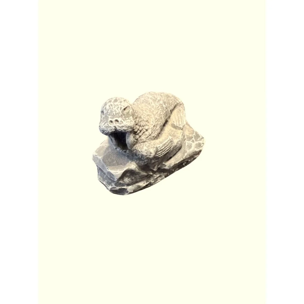 Glacial Soot Ice Age Sculptures Arctic Circle Enterprises Figurine Alaska Walrus